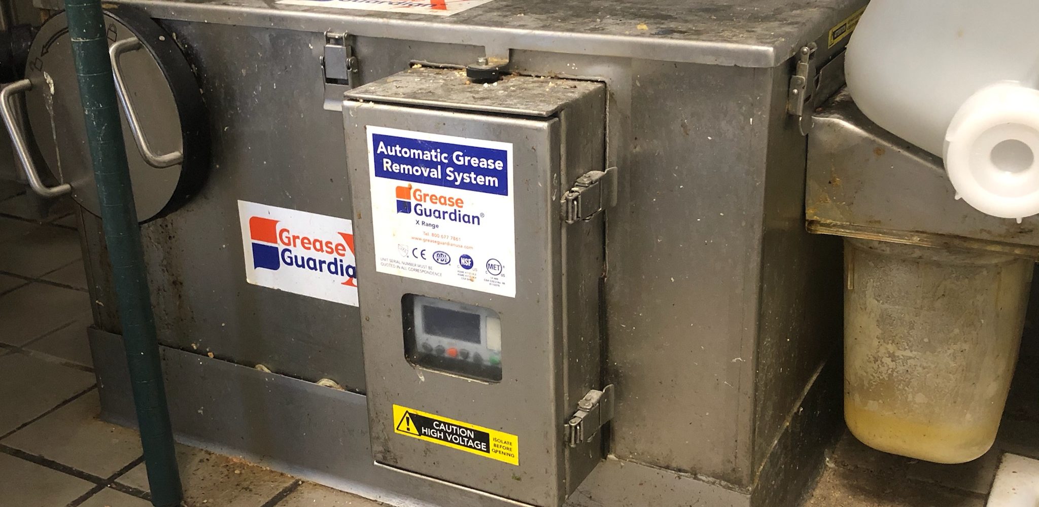 Grease trap installation service. Grease interceptor plumbing. size of grease traps