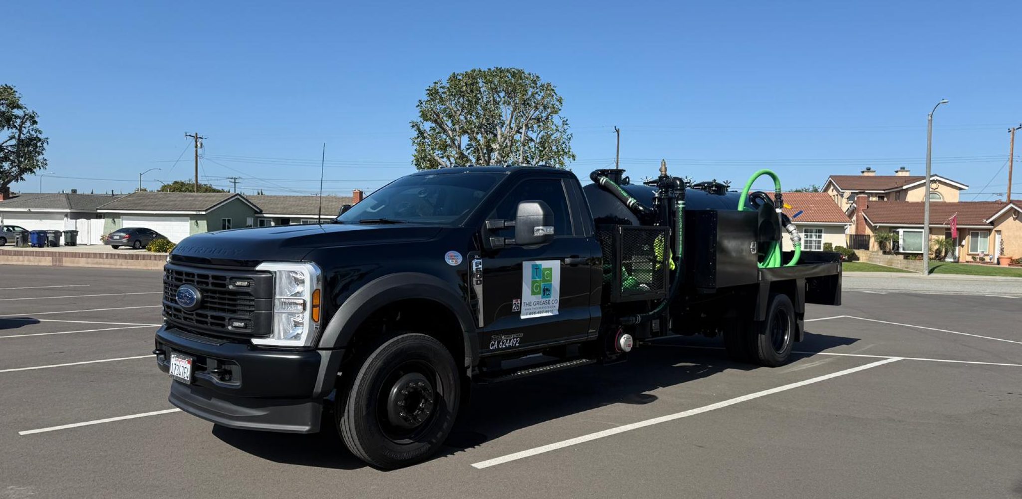 Grease Removal Cleaning and pumping from interceptor for restaurants Los Angeles, Orange, Riverside, San Bernardino, Ventura, Santa Barbara